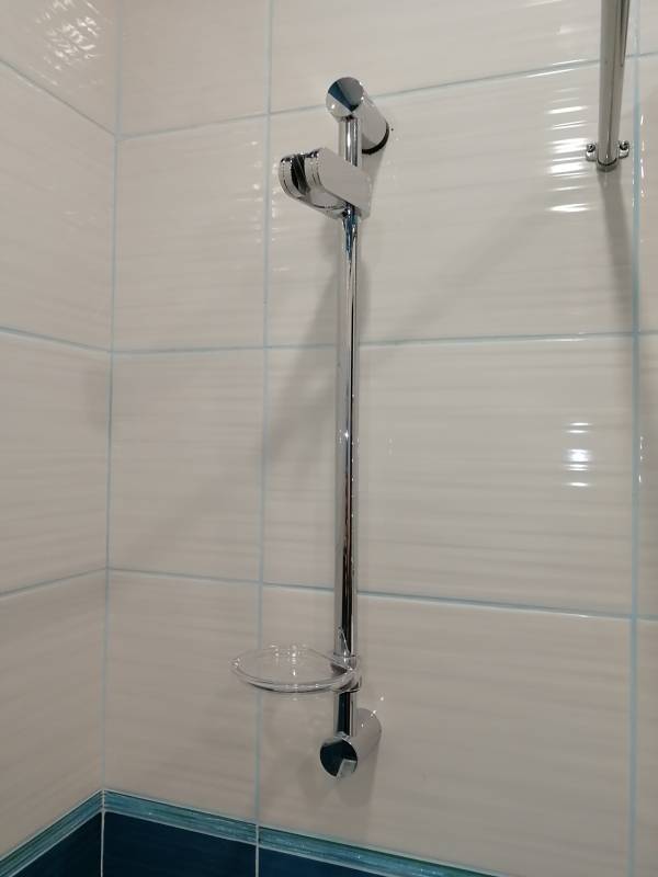 Как установить палку для шторы в ванной