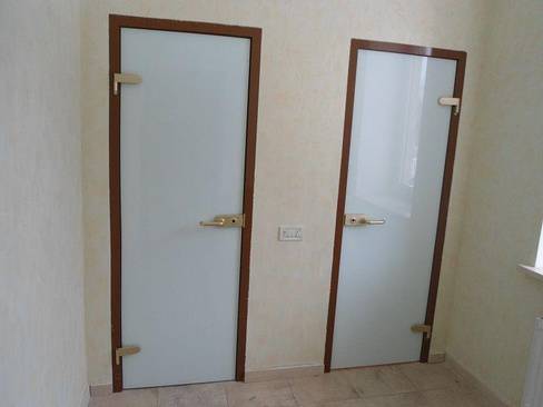 Влагостойкие двери для ванной и туалета: требования и особенности