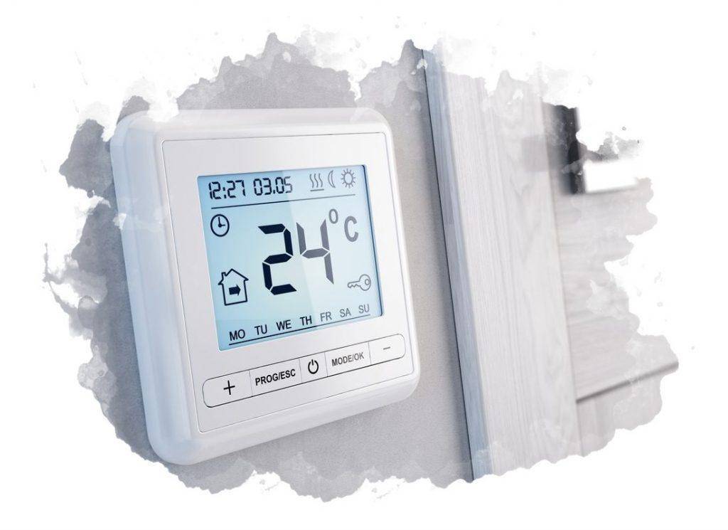 Погодный терморегулятор для регулирования котла отопления