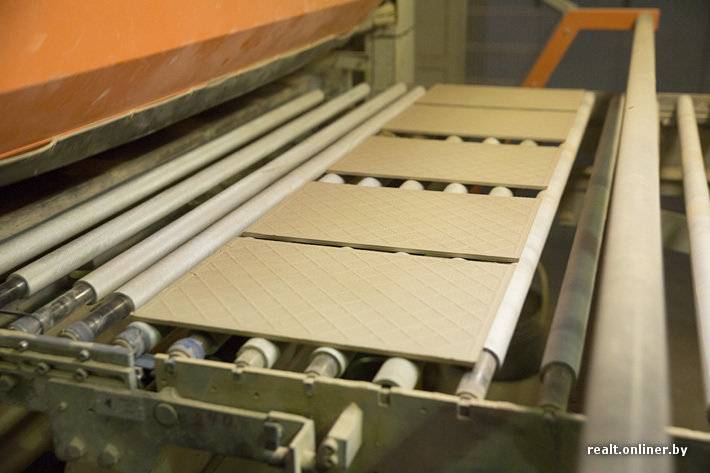 Технология производства керамической плитки