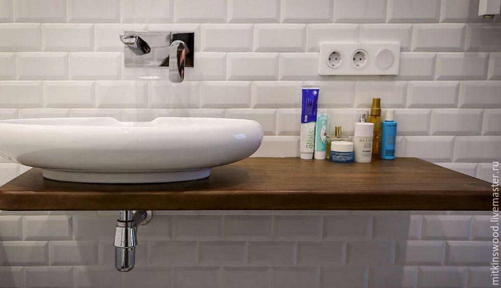 Столешницы в ванную комнату: 130 фото и видео описание как выбрать и использовать столешницу для ванной правильно