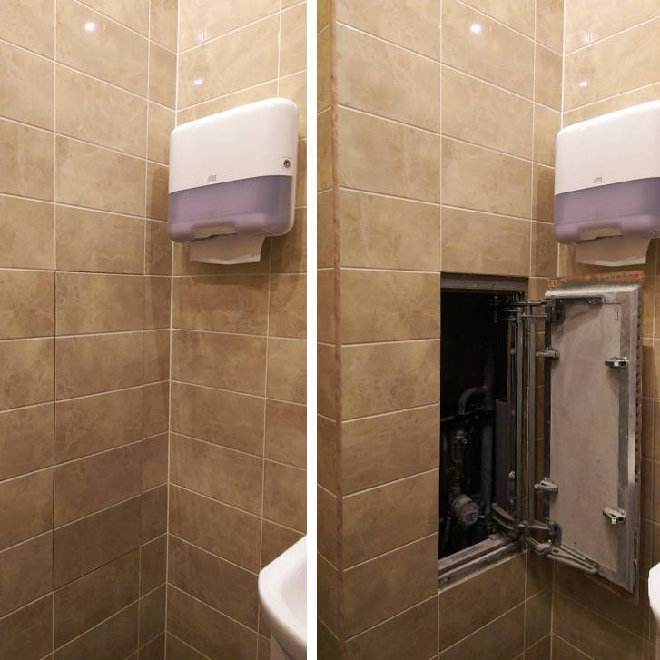 7 способов, как спрятать трубы в ванной комнате