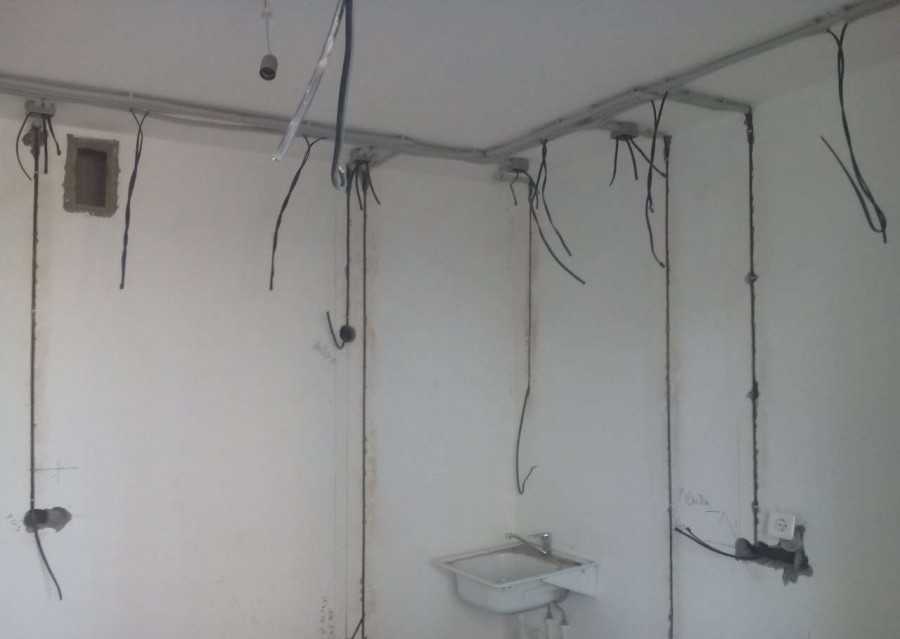Электропроводка в ванной комнате