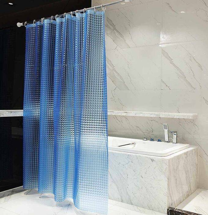 3D шторы для ванной комнаты. Технология и советы по выбору