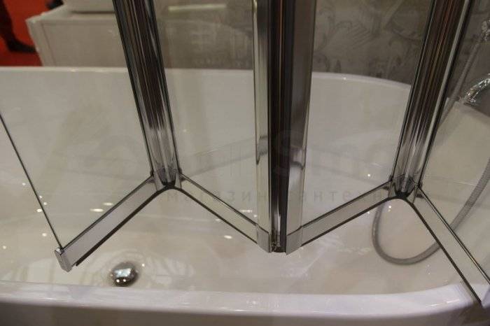 Шторка гармошка для ванной - преимущества, фото