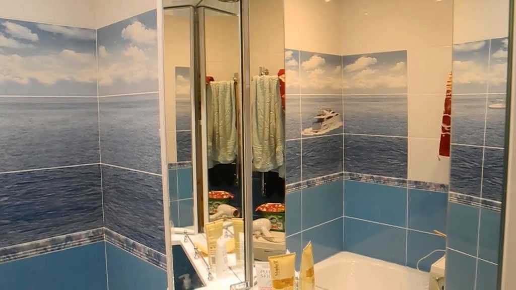 Панно из плитки в ванную: реальные фото примеры дизайна стен, пола и потолка керамической или стеклянной плиткой + советы по выбору