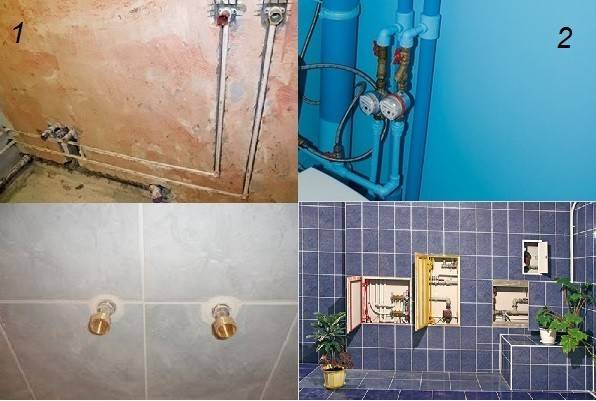 Как спрятать трубы в ванной, не монтируя в стену: советы, способы
