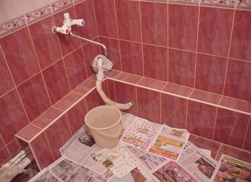Как спрятать трубы в ванной комнате: фото и видео инструкции