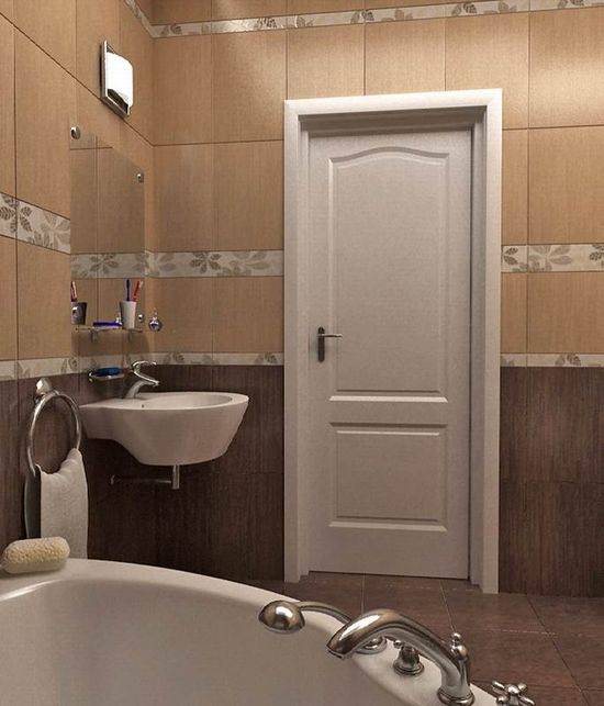Двери в ванную комнату и туалет: какие лучше подойдут для санузла и кухни, как ставить, деревянные двери и из стекла, фото