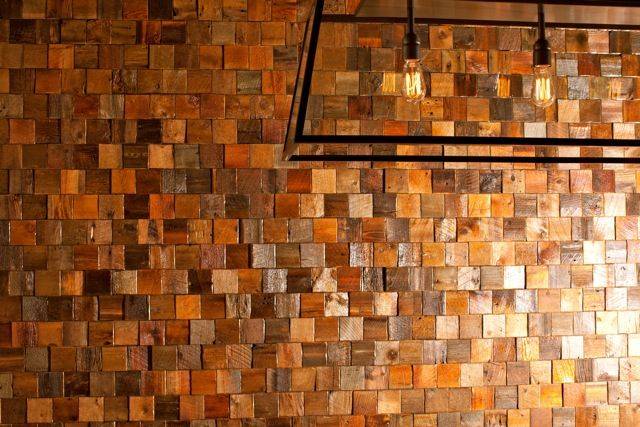 Деревянная мозаика для стен: варианты дизайна (50+ фото)