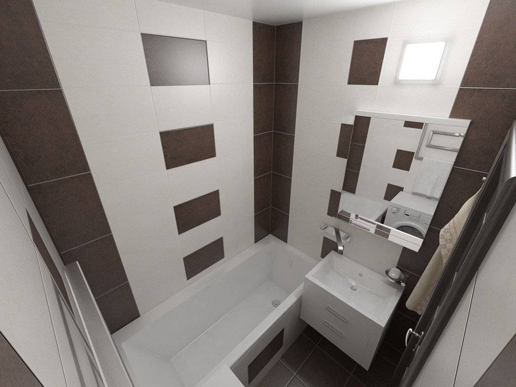 Примеры ремонта ванной комнаты в панельном доме: экономим место