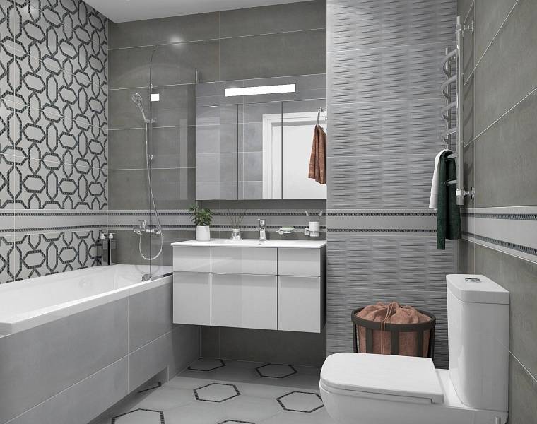 3d плитка для ванной комнаты — виды, плюсы и минуса - swoofe.ru