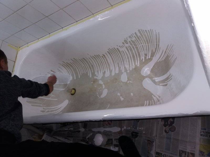 Покрыть ванну акрилом: реставрация своими руками