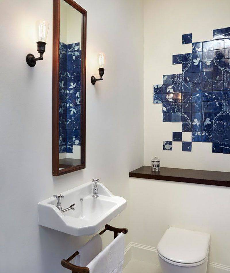 Чем отделать стены в ванной комнате кроме плитки и пластиковых панелей недорого: материалы