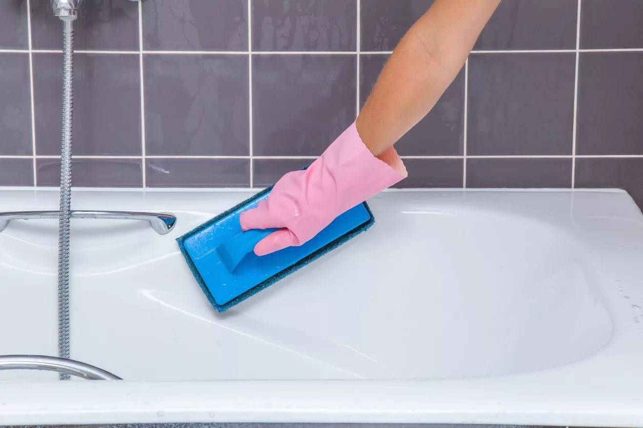 Как очистить ванну от краски для волос в домашних условиях
