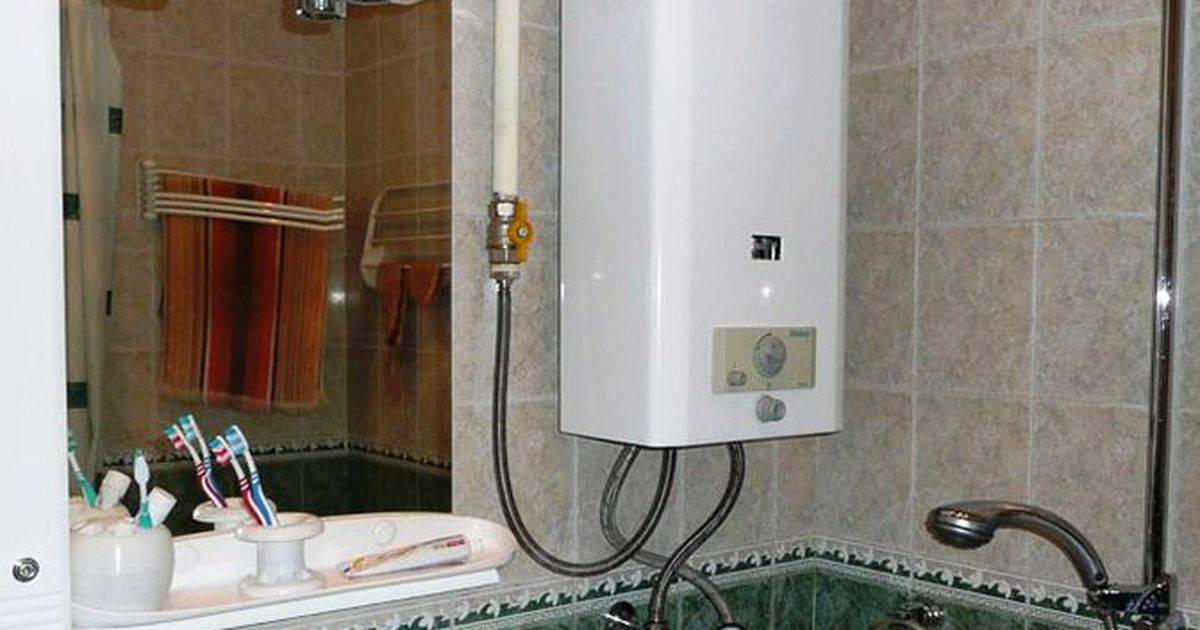 Газовая колонка в ванной: можно ли установить, нормы снип