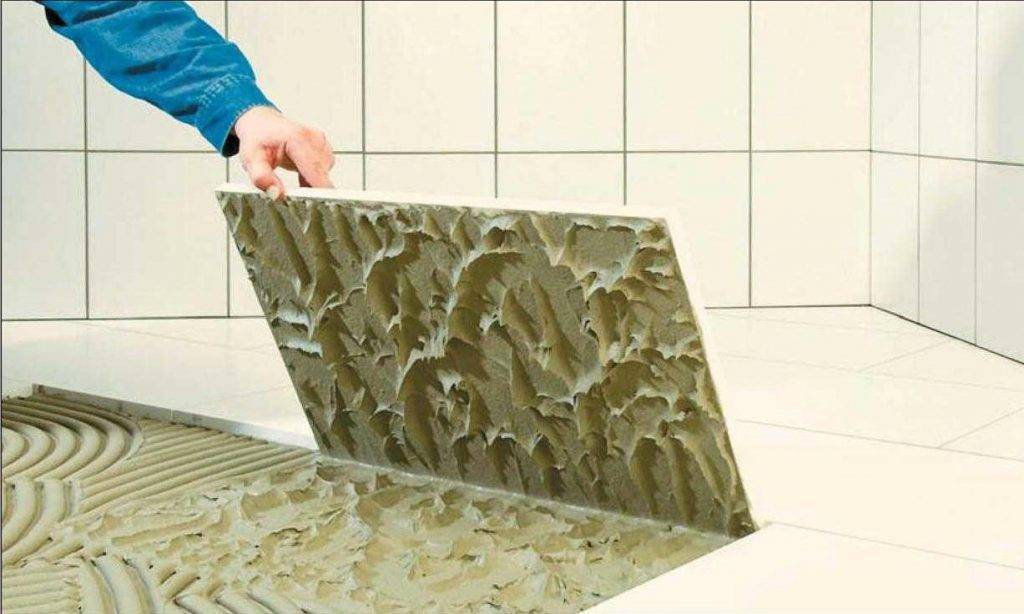 Технология укладки плитки в ванной комнате