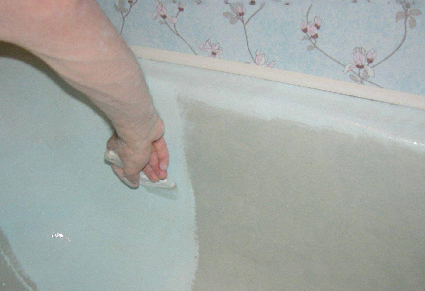 Как обновить акриловую ванну