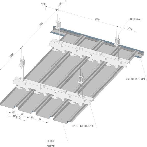 Алюминиевые потолки: технические характеристики, видео-инструкция по установке своими руками, фото