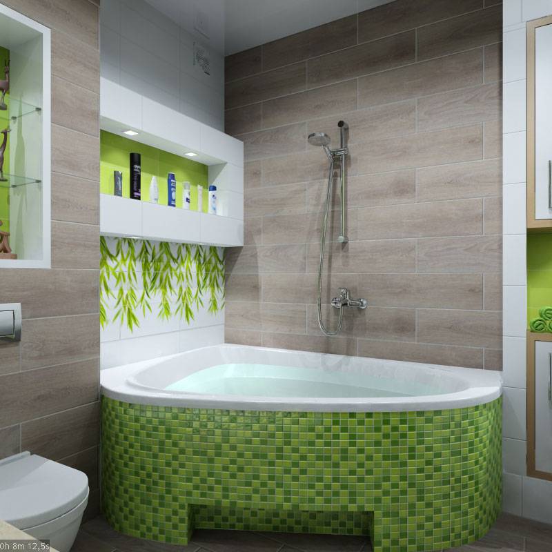 Ванная комната в эко-стиле: правила в оформлении
