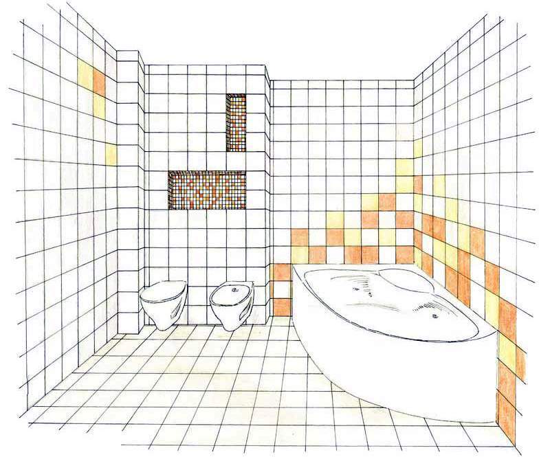 Кладем плитку в ванной своими руками: пошаговая инструкция