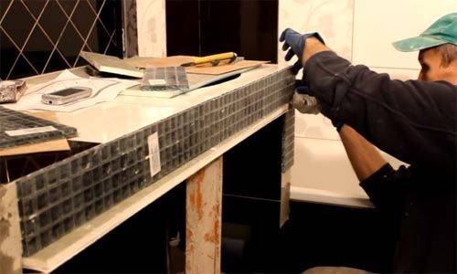 Столешница из плитки на кухню своими руками - как сделать столешницу для кухни из плитки: фото - все о строительстве