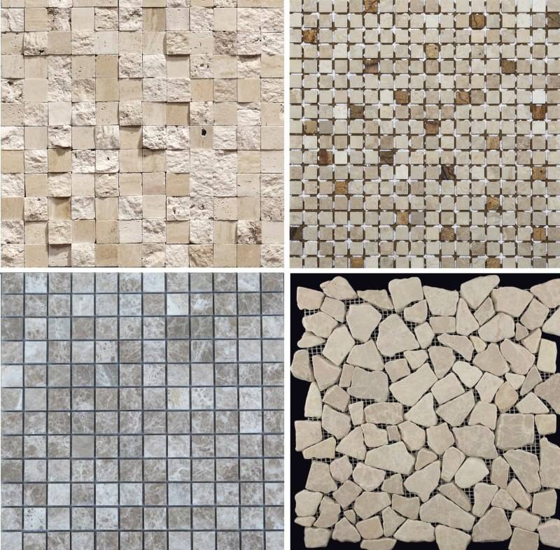 Плитка мозаика для ванной комнаты - разновидности и преимущества