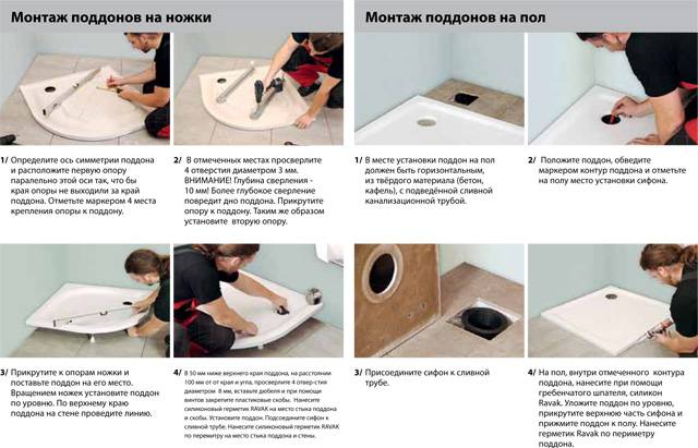 Ремонт душевой кабины и поддона своими руками: видео, фото и инструкции