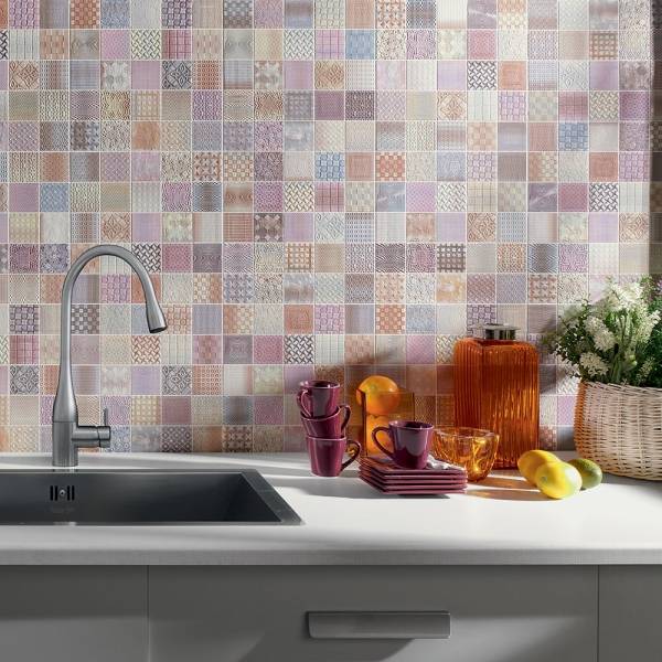 Плитка мозаика для кухни на фартук и стен: 140 фото новинок дизайна, лучшие идеи комбинирования и сочетания