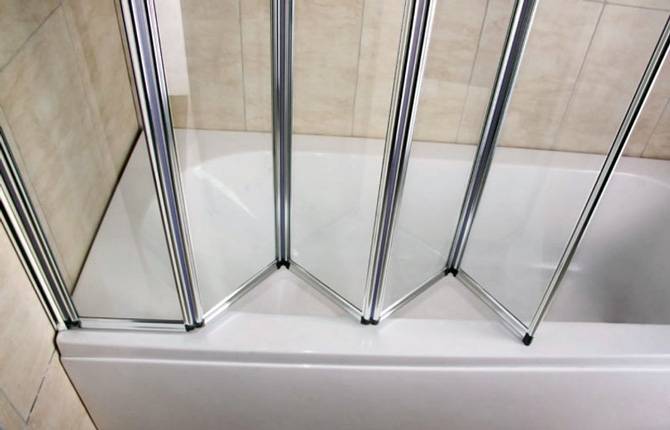 100 лучших идей: стеклянные раздвижные шторки для ванной с фото