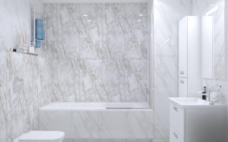 Плитка под мрамор для ванной комнаты: 200 фото эксклюзивного дизайна и комбининрования