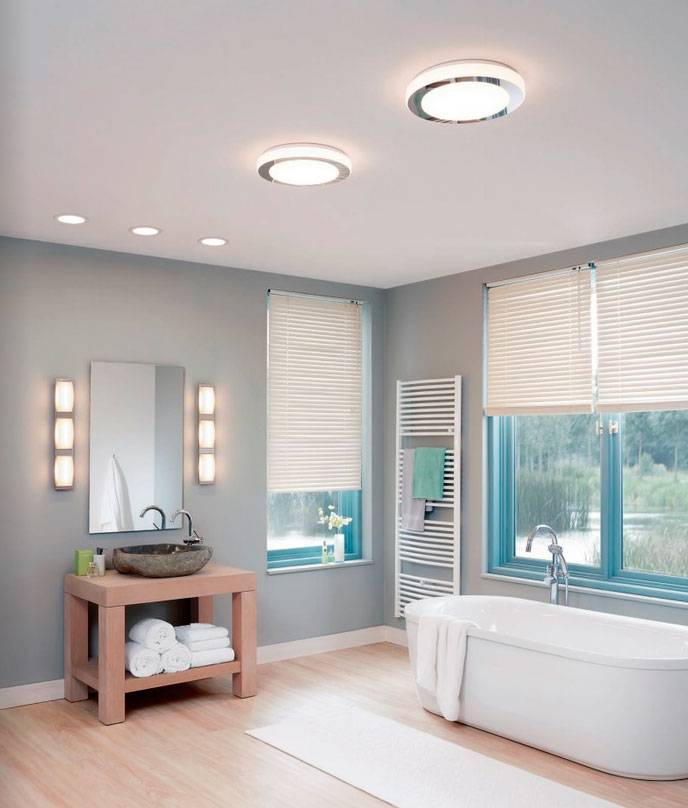 Освещение в ванной комнате – расчет количества светильников и правила их размещения - 14 фото