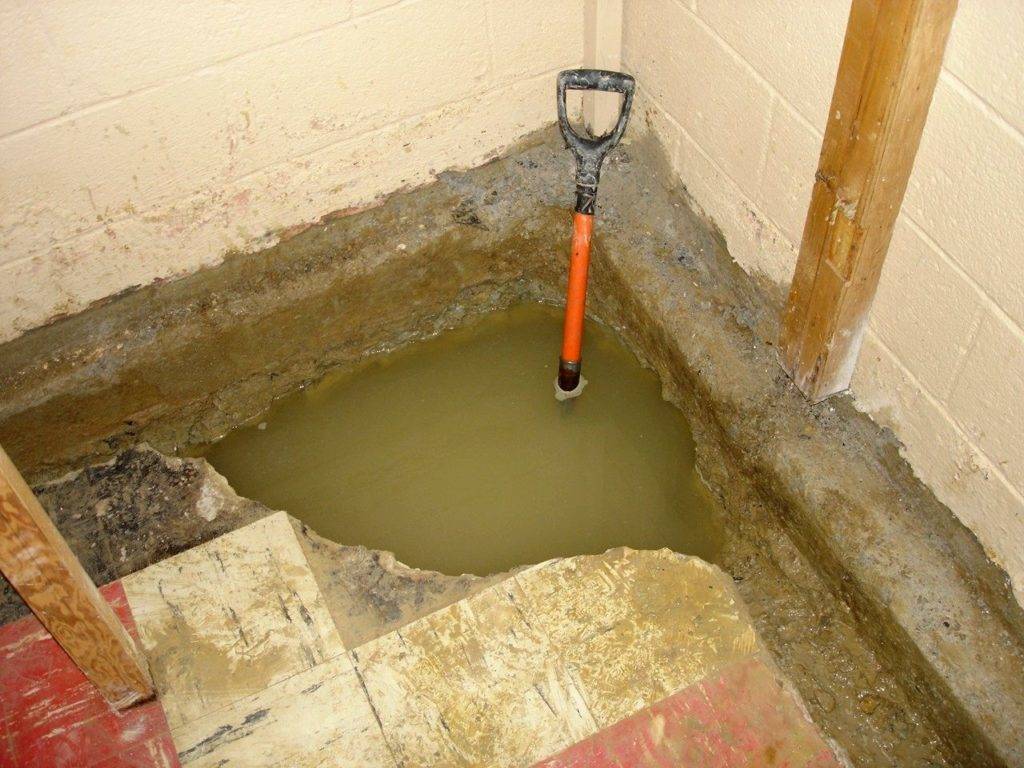 Что делать, если в подвале частного дома грунтовые воды