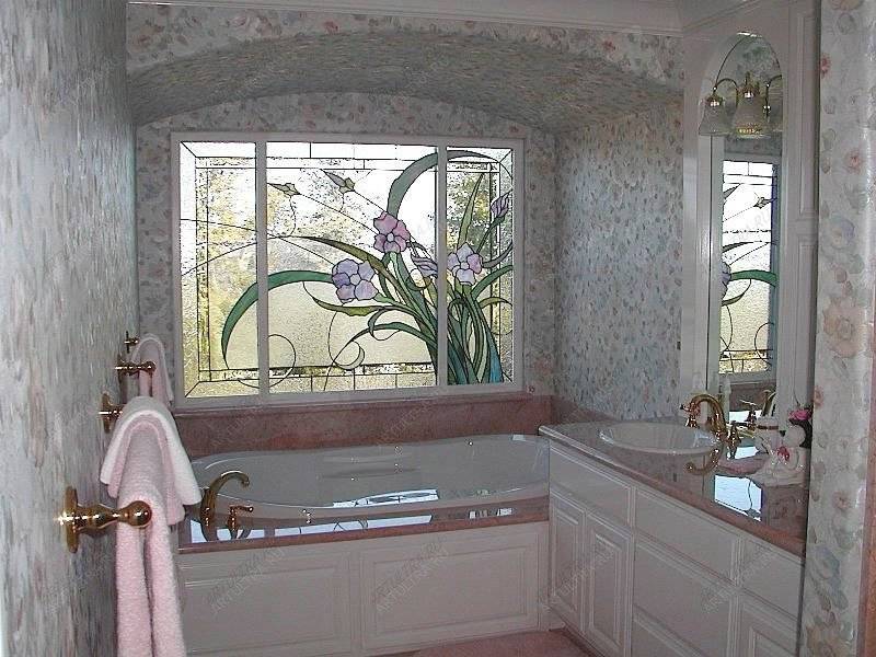 Ванная с окном: дизайн и фото. как оформить дизайн ванной комнаты с окном. особенности дизайна ванной комнаты с окном.